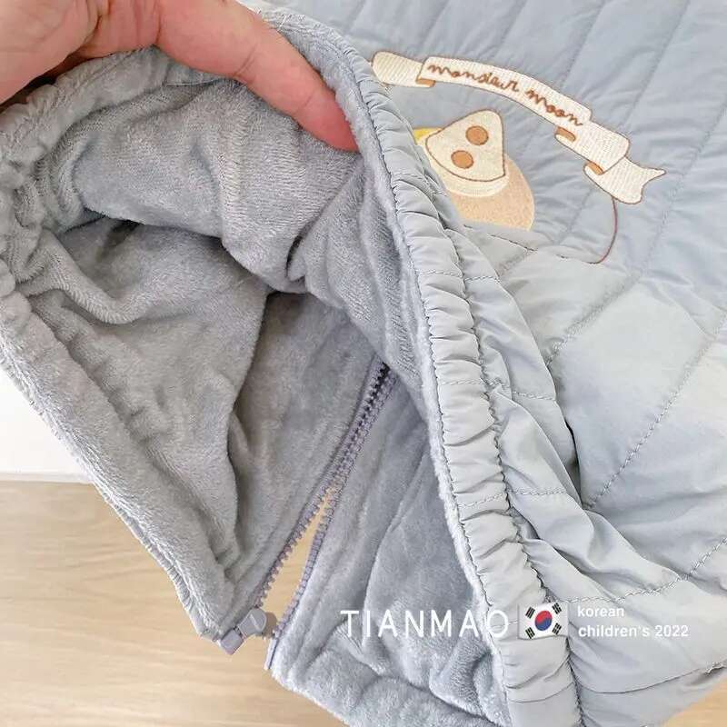 Ddmyshoesvip INS Fashion Children Baseball Jacket Winter Toddler Kids Thicken Warm Coat Girls Sport Zipper Clothes Years Outwear