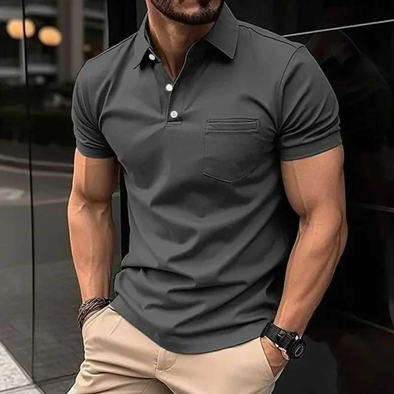Men s golf shirt fashion 3D T-shirt casual short sleeve POLO shirt summer mens clothing European measurementT250228
