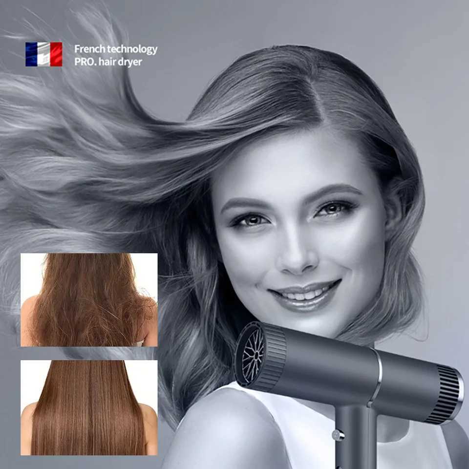 New Arrival Hair Dryer Fast Drying Professional High speed electric turbine drying constant temperature design without damage to hair Z250301