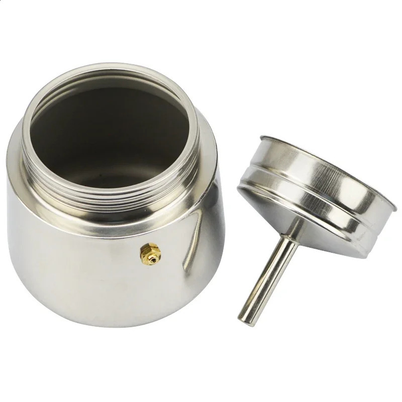 2/4/6/9 Cups Stainless Steel Coffee Maker Moka Pot Espresso Maker Cups Latte Percolator Stove Top Espresso Pot 250224