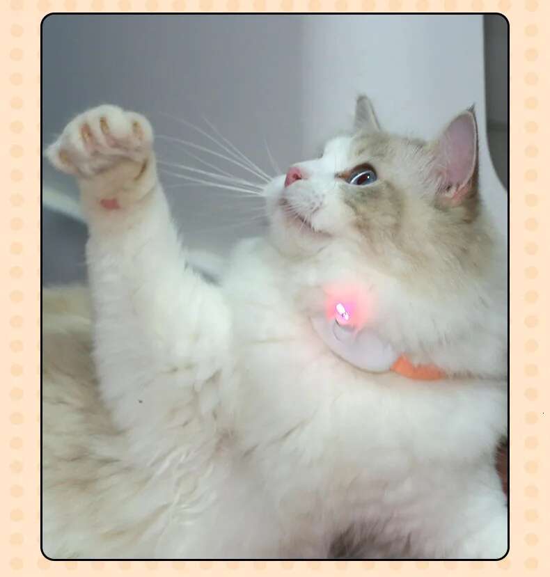 Update Netflix Collar Electric Laser Infrared Teasing Stick To Relieve Boredom Cat Toys Pet Supplies Artifacts