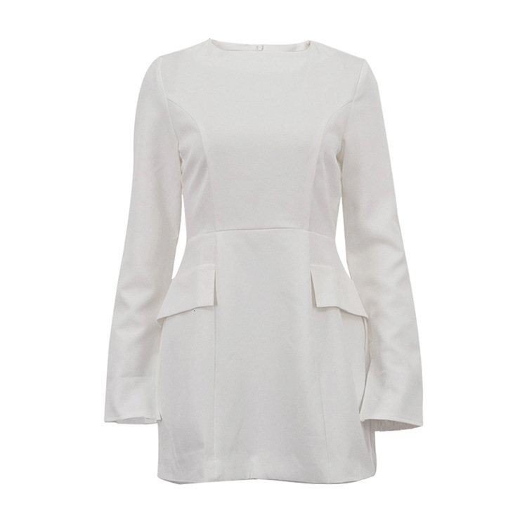New4 Spring Autumn New Style Elegant Slimming Long Sleeve Dress For Women, Fashionable And Sexy, Spicy Girl, Hip Wrapping Skirt