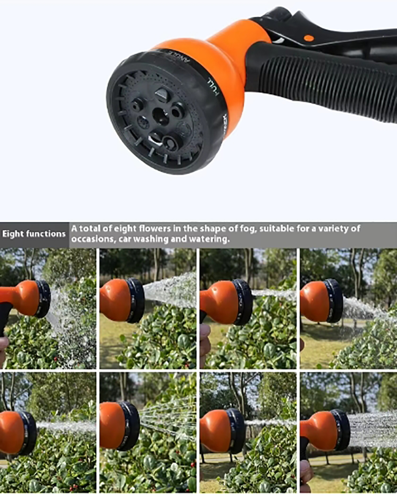 Durable Small-Sized Plastic Water Blaster with Adjustable Modes - Essential for Lawn Maintenance and Vehicle Detailing