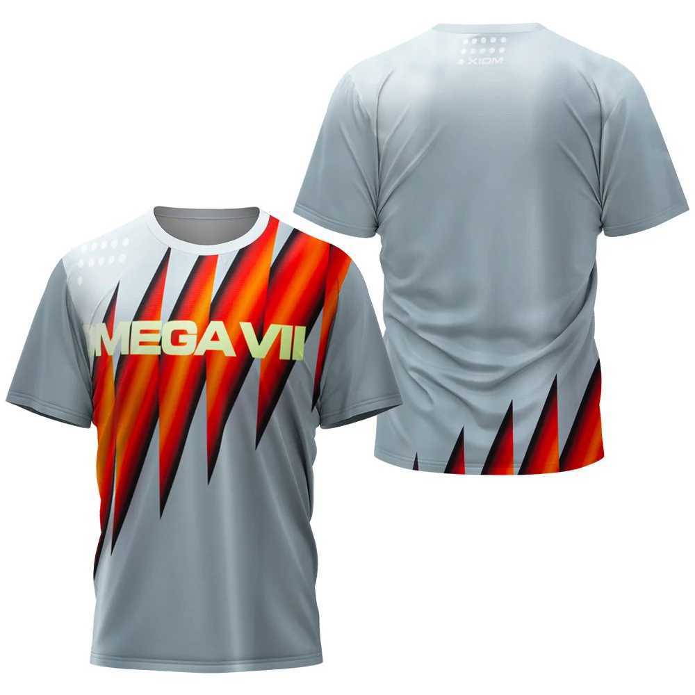 Men's T-Shirts Fashion Trend Mens Table Tennis T-shirt Mens Summer Tennis Badminton T-shirt Top Table Tennis Club Quick Drying Short Sleeve J2503