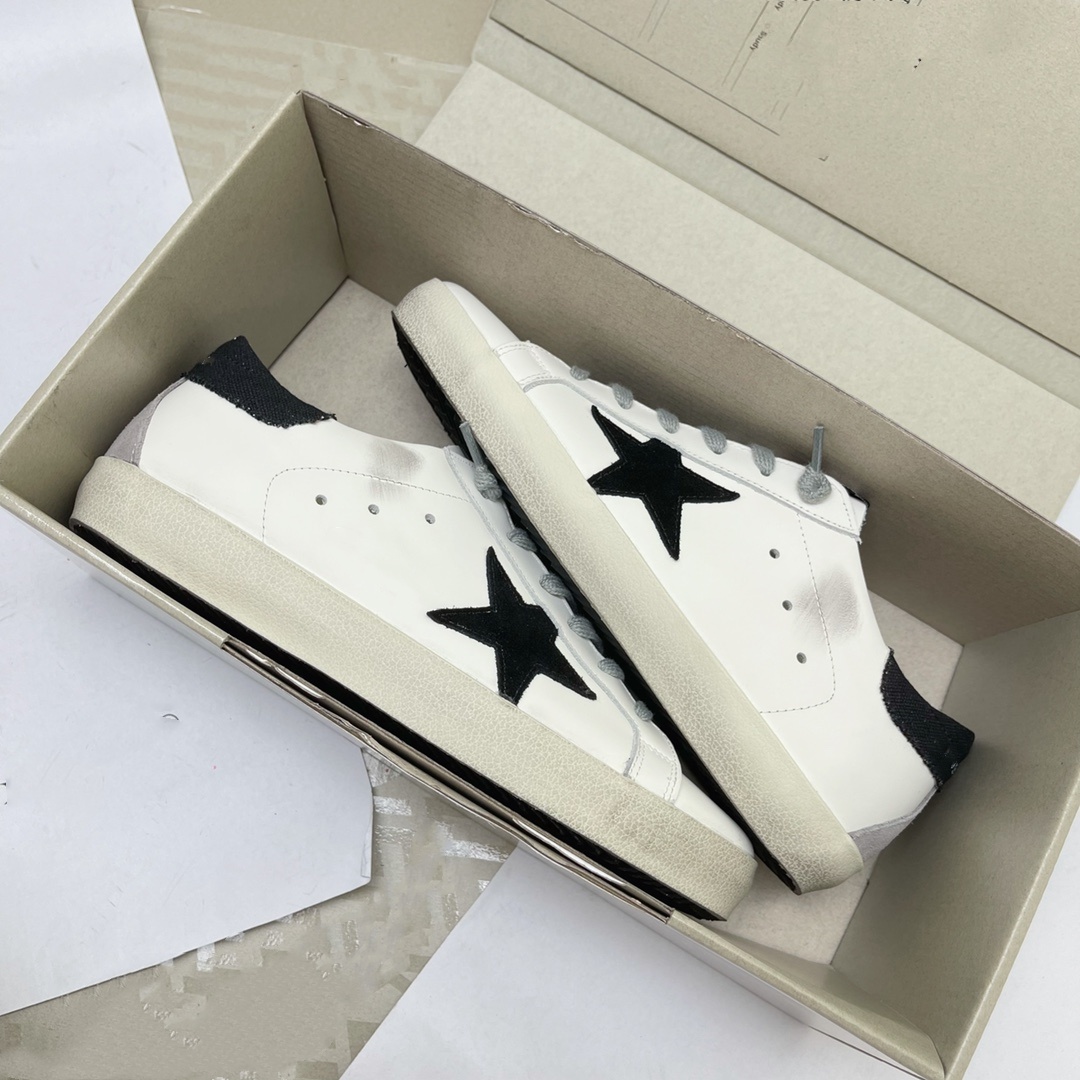 Fashion designer women's lace up low cut genuine leather retro sports shoes for couples, men's running shoes, sizes 35-45