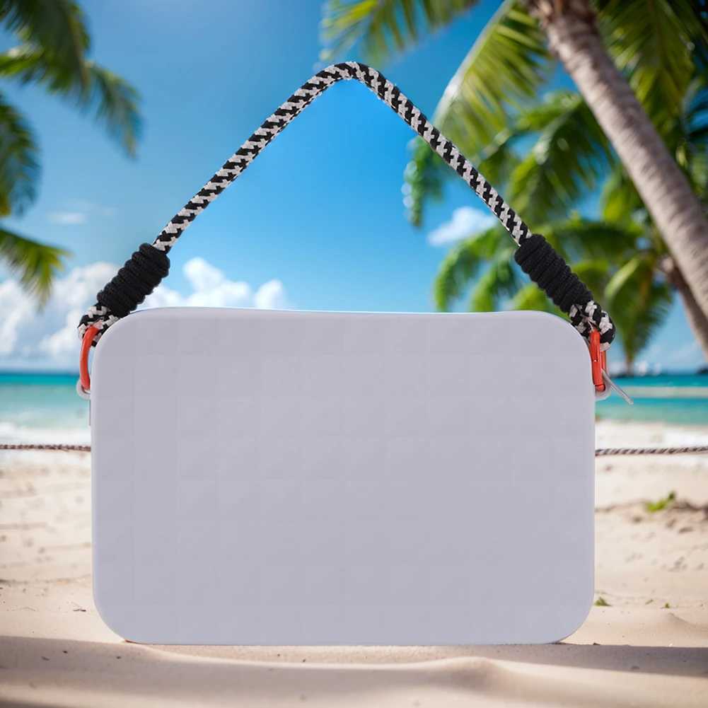 Sil Storage Pouch Universal Phe Pouch with Lanyard Beach Bag Cnector Large Capacity for Bogg Bag Y250228