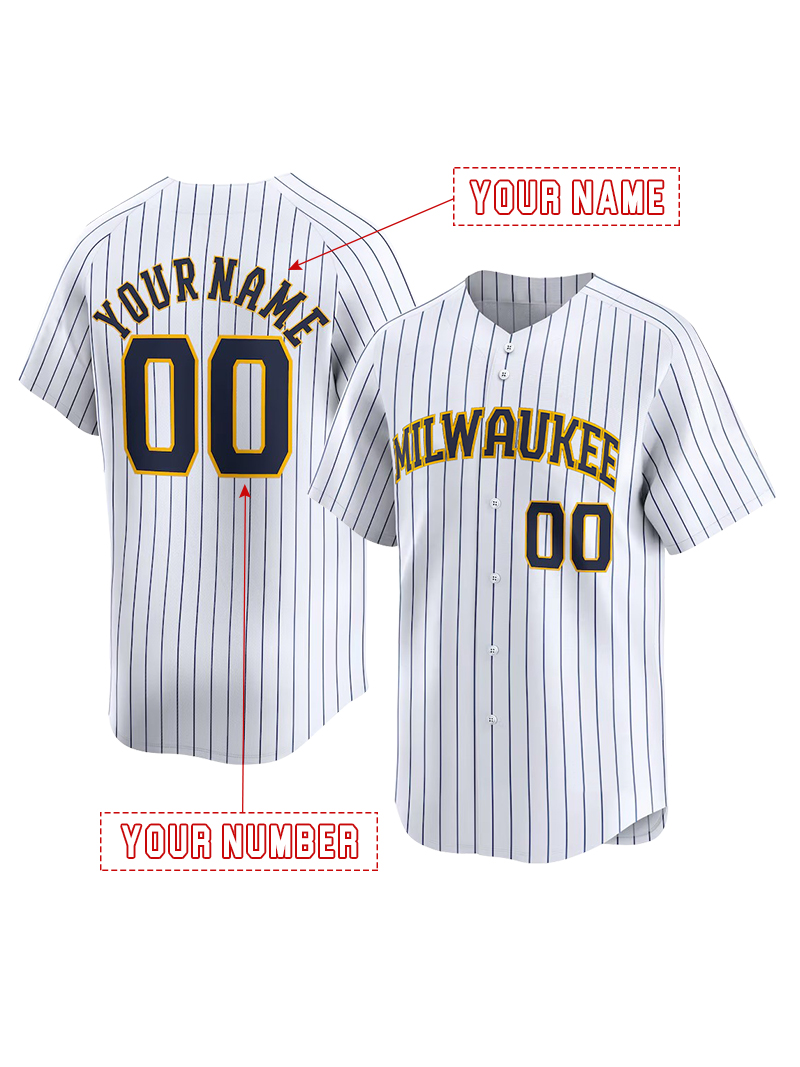 11 Jackson Chourio MilwaukeeJerseys Christian Yelich William Contreras Rhys Hoskins Sal Frelick Custom Stitched Moisture-Wicking, Wear-Resistant