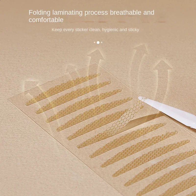 Box Eye Lift Strips Double Eyelid Tape Eyelid Stripe Big Eyes Invisible Double Fold Eyelid Stickers Make Up Tools Clear Gray 250224