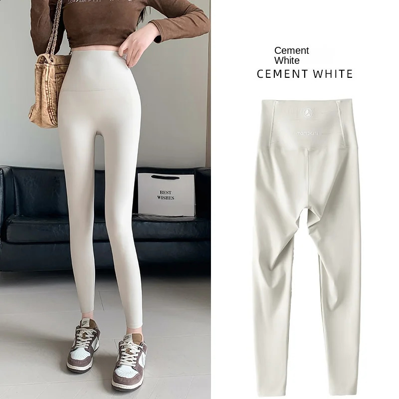 Sexy Legging Womens Shark Pants High Waisted Leggings Slim Pencil Pants No Awkward Thread Women Clothing 250225