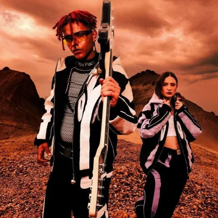 Trendy Y2K Harajuku Fashion Creative Embroidery for Men and Women Couple Hooded Cardigan Warm Hoodie Coat gift for man