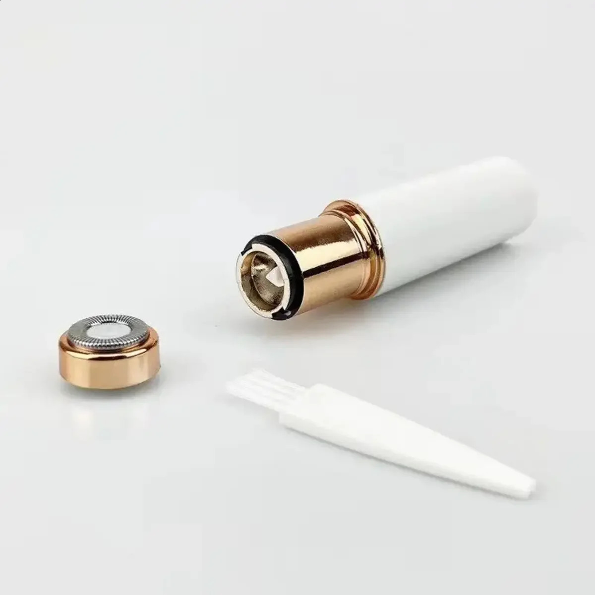 Electric Eyebrow Trimmer Mini Eye Brow Epilator Lipstick Shape Hair Removal Portable Women Painless Razor Shaver Tool 250305