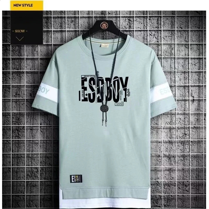 Mens Summer set -selling T-shirt Pants Set Casual Fitness Jogger Pants Summer Gym T Shirt Hip Hop Fashion Mens Tracksuits 250228