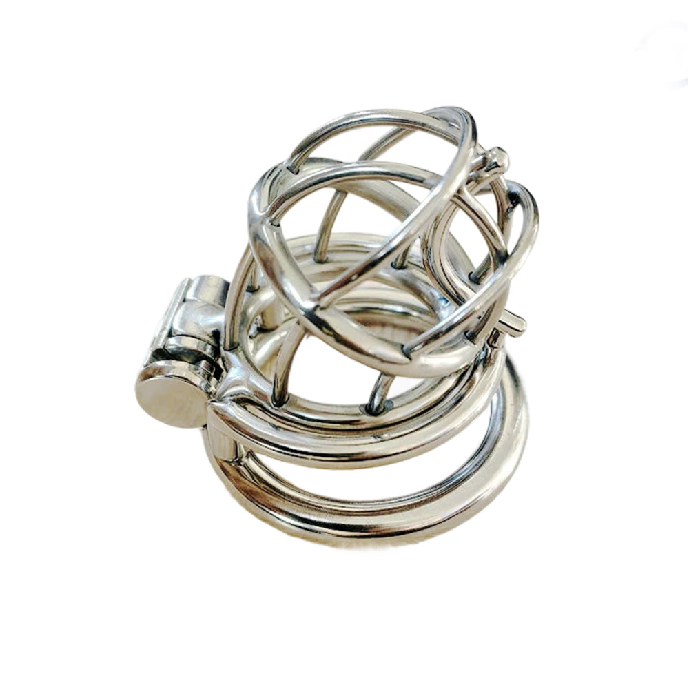 Custom PA Titanium Male Chastity Cage Metal Cock Cage for Men CBT Penis Lock Kyskhetsbur Kafig Stahl Customizable