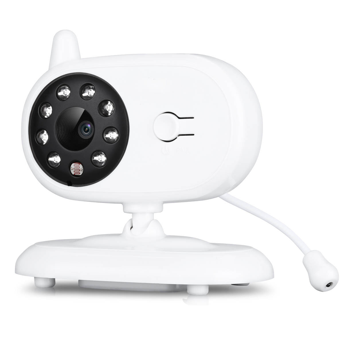 Portable 3 5 Inch Baby Monitor with High Definition Display Secure Real Time Monitoring for Babies Wireless with Night Vision