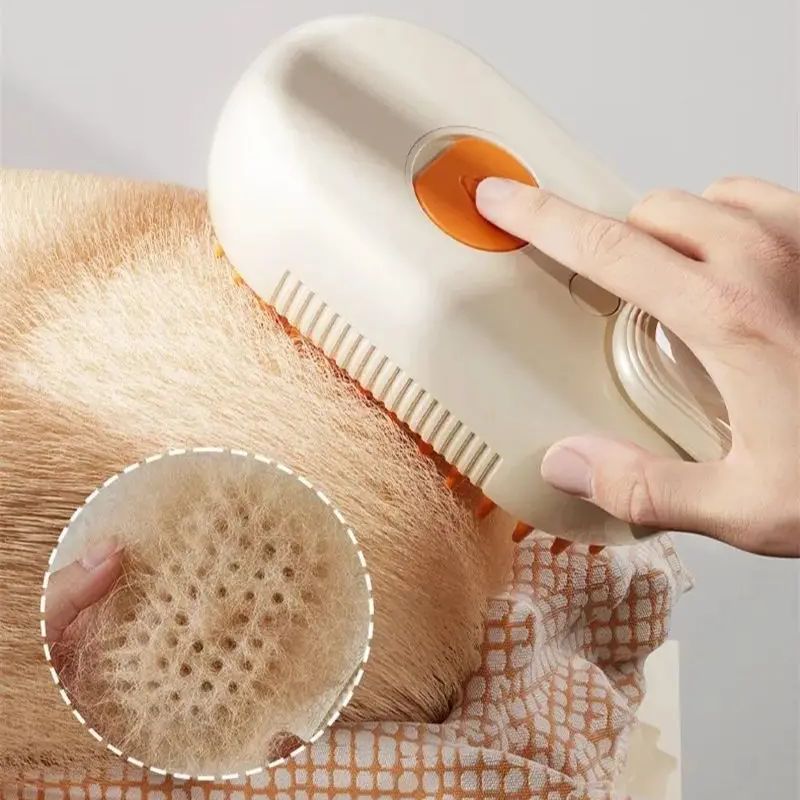 Pet Spray Massage Comb Steam Comb Cat Hair Cleaner For Cats Dogs To Float Hair Free Bath Special-purpose Cat Comb Pet Supplies