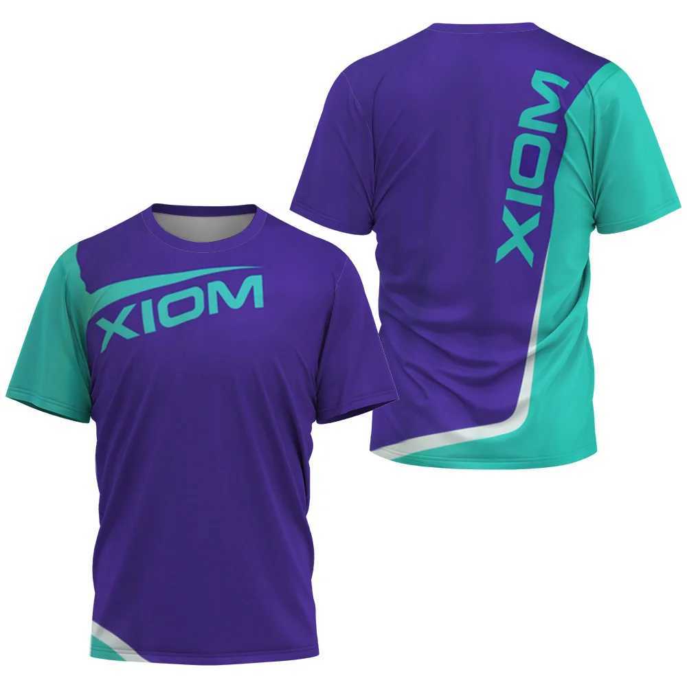 Men's T-Shirts Fashion Trend Mens Table Tennis T-shirt Mens Summer Tennis Badminton T-shirt Top Table Tennis Club Quick Drying Short Sleeve J2503