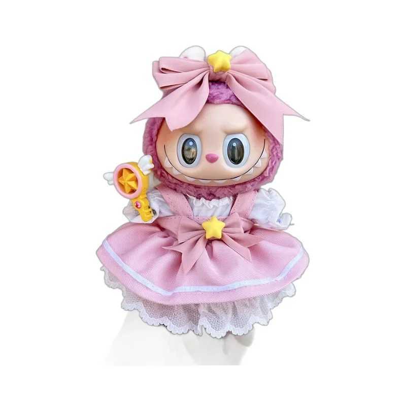 Korean Kpop Exo Labubu idol doll skiing doll costume fan costume set W250301