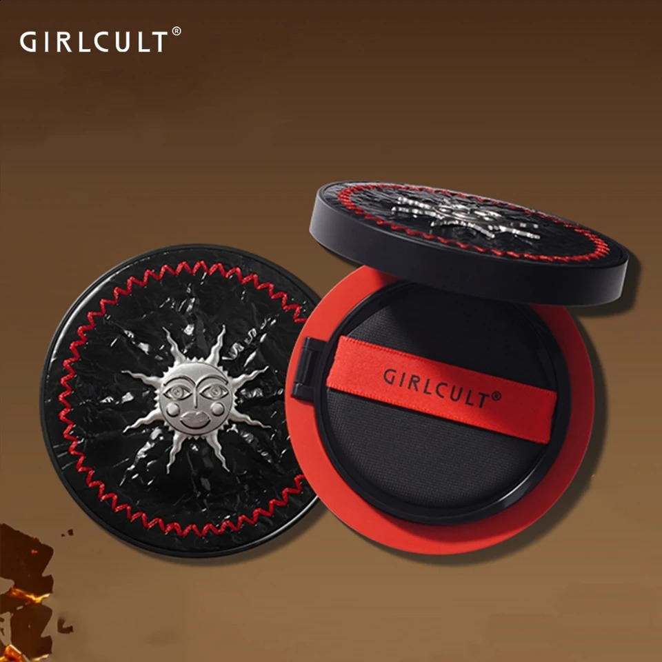 Girlcult Shimmer Air Cushion Oily Skin Liquid Foundation Light thin fit concealer is not easy to remove makeup oil controlnatur 250224