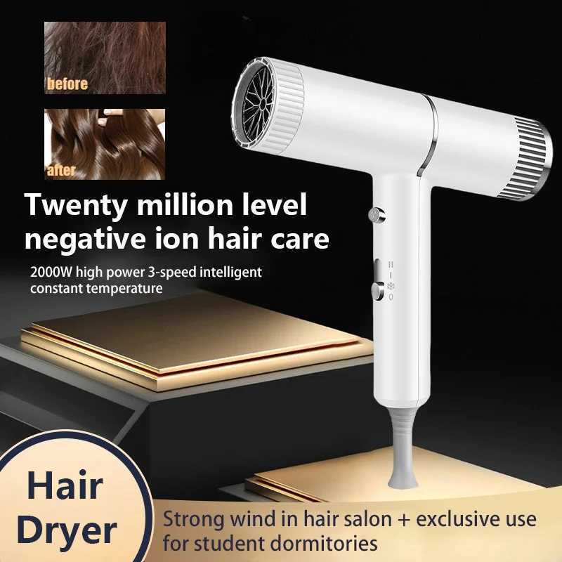 New Arrival Hair Dryer Fast Drying Professional High speed electric turbine drying constant temperature design without damage to hair Z250301