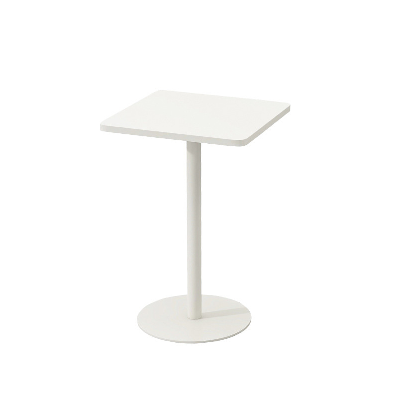 Balcony small square table simple household Scandinavian dining table commercial net red negotiation table coffee table milk tea store restaurant coff
