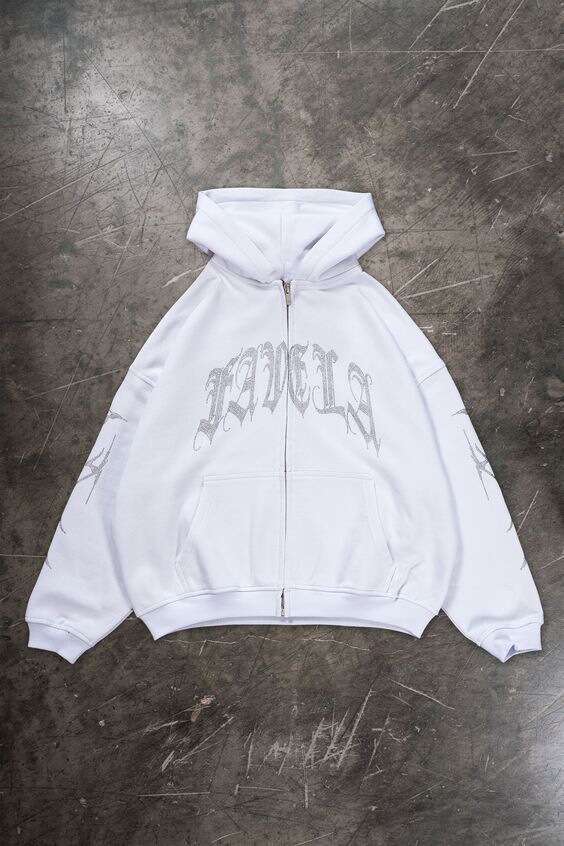 fashion new loose hoodie with cardigan zipper skull letter hot stamping print gift for man