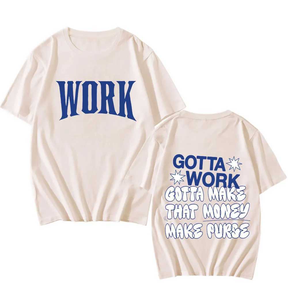 Work Album Graphic ATEEZ T Shirts Mens Womens Fashion Trend Hip Hop Clothes Casual Comfort Oversized Short Sleeve T-shirts J250515
