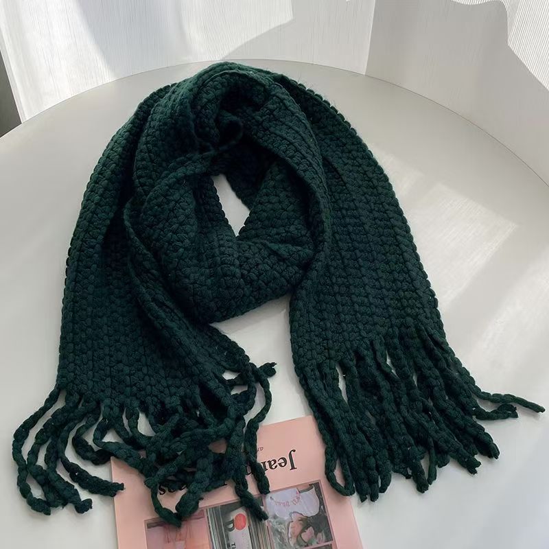 T202 long scarf for women Korean style all-match winter warm fashion wool