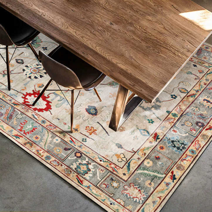 Carpet Turkish Rug 6x9 Area Rugs Boho Decor Area Rug Oushak Carpet bedro Carpet Balcony corridor non-slip floor mat Z241113