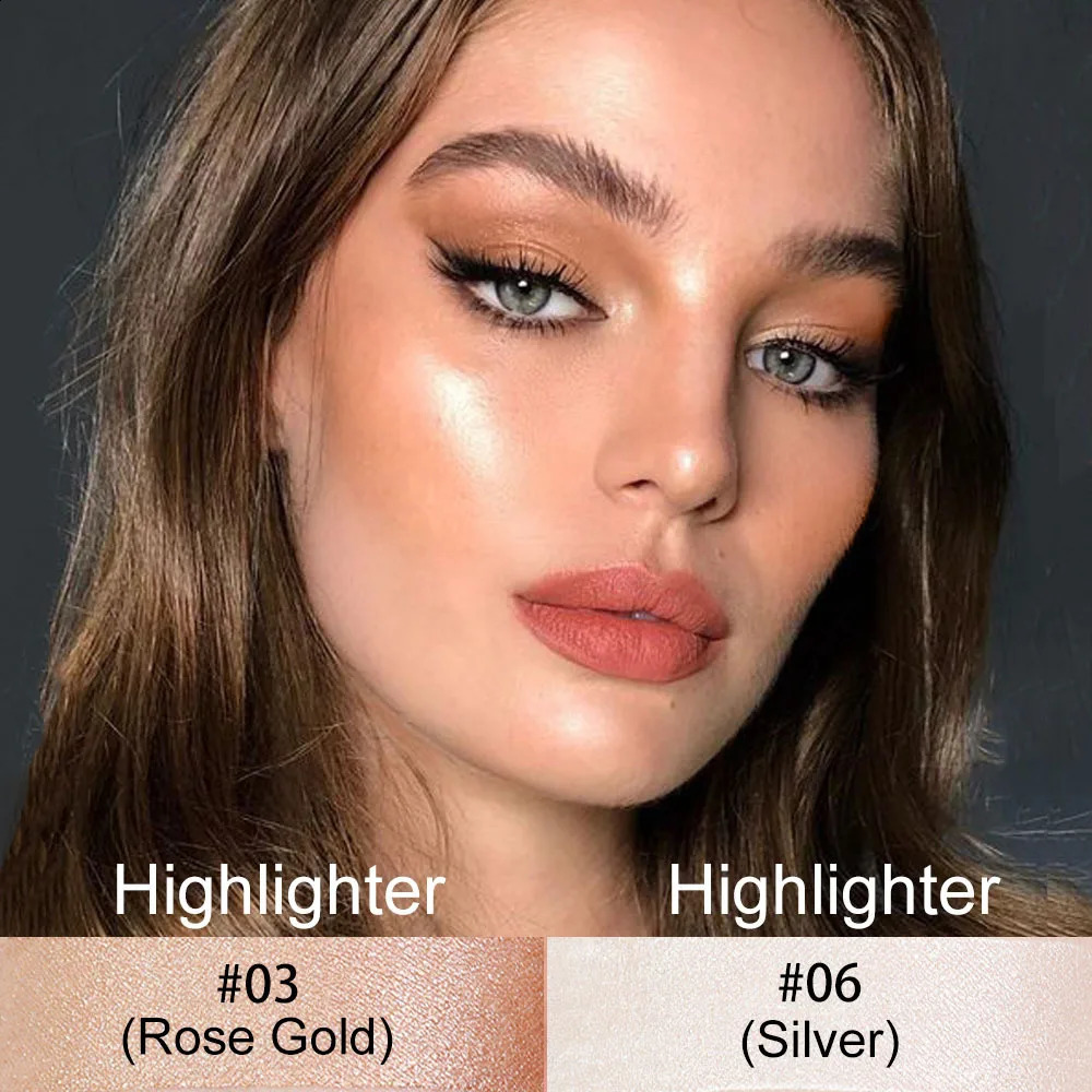 Highlighting Bronzer Stick Bright powder blusher concealer Makeup for lasting correction of nose shadow contour y250219