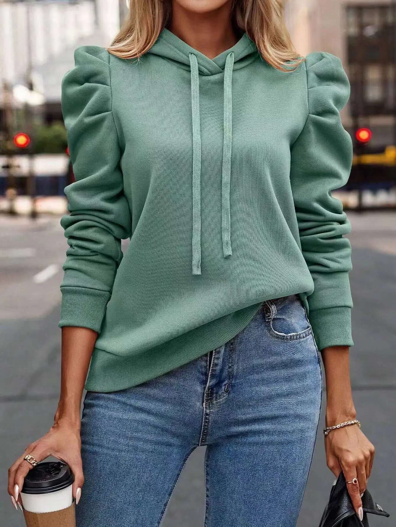 2024 New Autumn Gothic Style Casual Long-Sleeved Hooded Short Sweater Jacket Women Fashion Zipper Sports Hoodies Y2K Sweatshirt