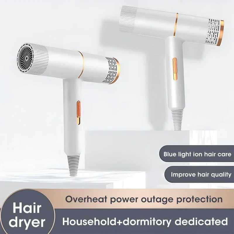 New Arrival Professional Hair Dryer High-Speed ElectricTurbine DryerConstant Temperature QuickDrying Negative Ionic Blower Hair Styler Tool Z250301