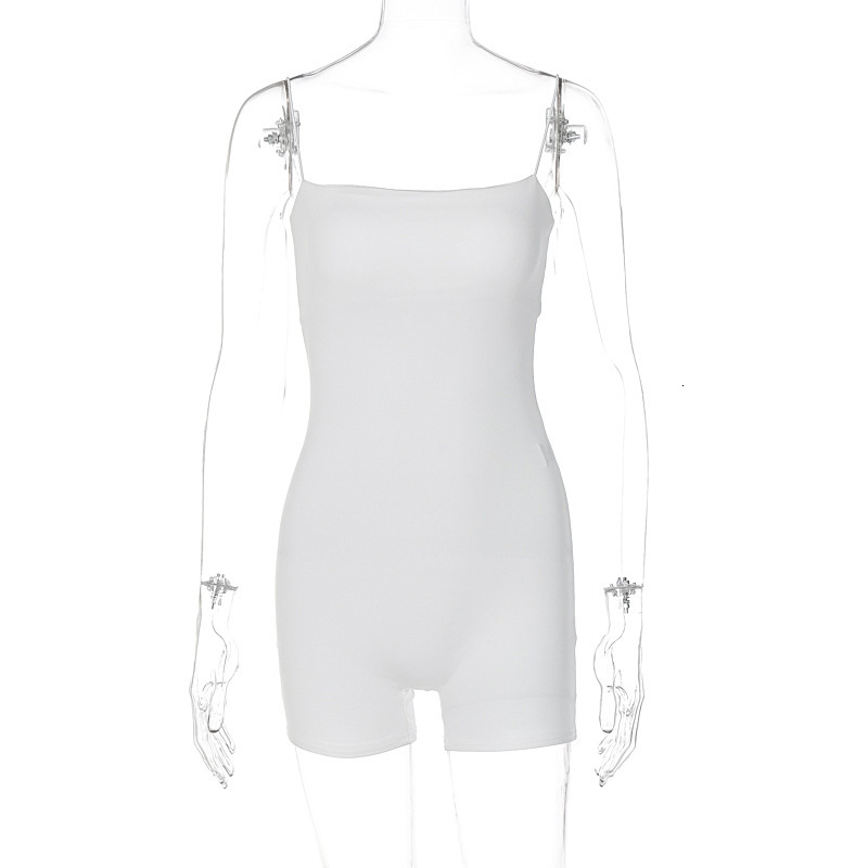 Wind Women's Clothing 2025 Spring New Product Fashionable And Sexy Solid Color Slim Fit Backless Camisole Jumpsuit