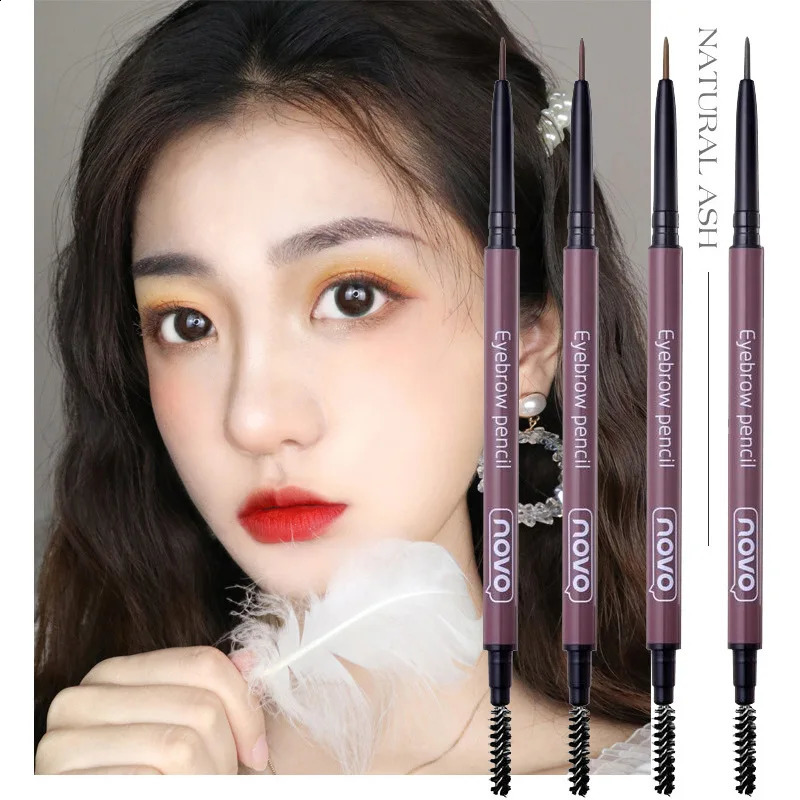 1.5mm Novel Eyebrow Pencils Fine Lead NOVO Waterproof High Quality Professional Makeup Automatic Eyebrow Pencil 250222