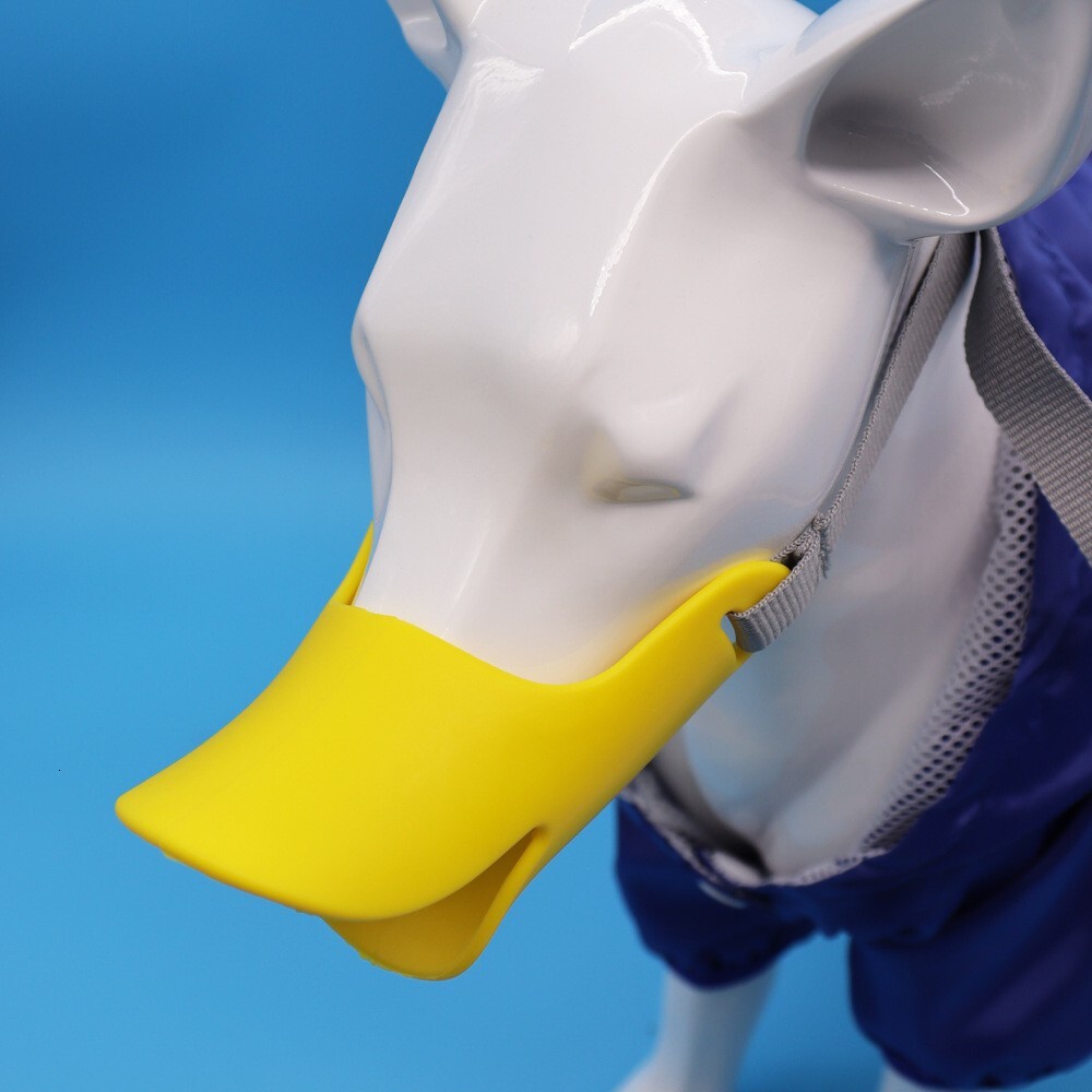 Pet Silicone Duckbill Cover Mouth Anti Bite Barking Eating Dog Walking Mask mix 10 pcs Wholesale