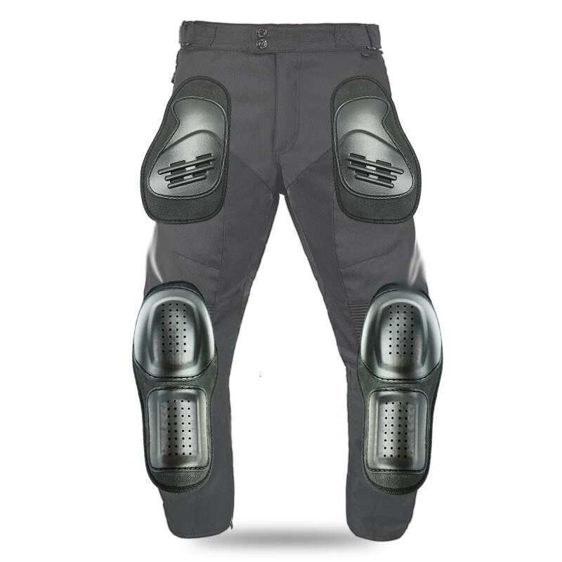 Waterproof and fall-proof leather jacket and trousers set, all-season motorcycle clothing, windshield and rain-proof, waterproof racing