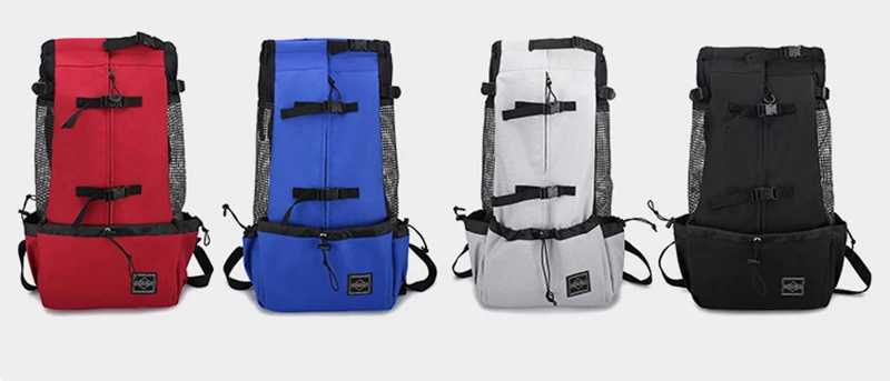 Strong Nylon Dog Carrier Backpack for Small Medium Dogs High Quality Breathable Cycling Backpack for Outdoor Travel Pet Supplies 250205