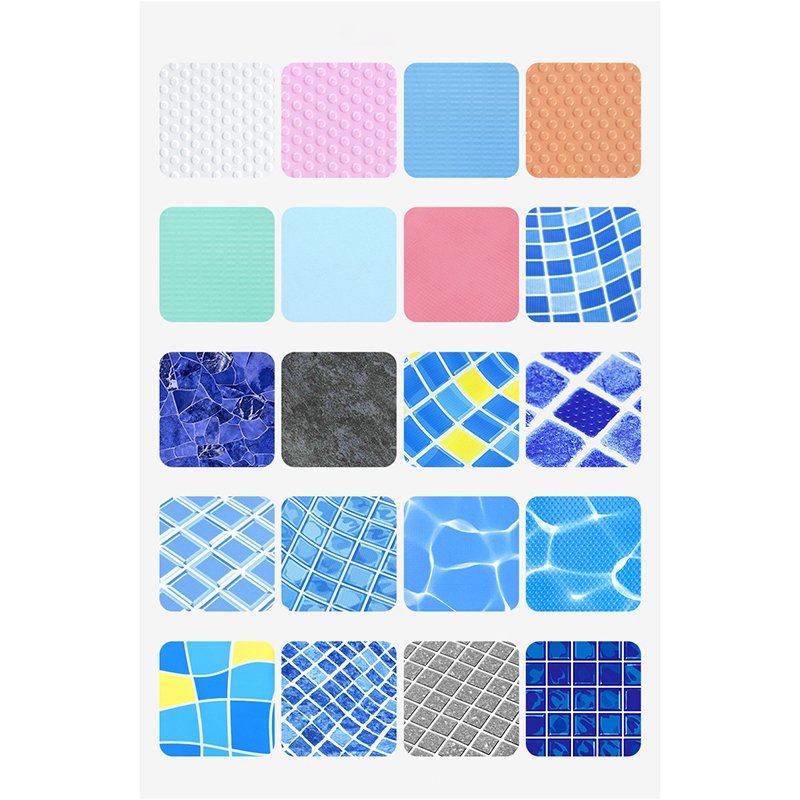 Processing customized PVC film, heat-resistant and overall swimming pool waterproof film