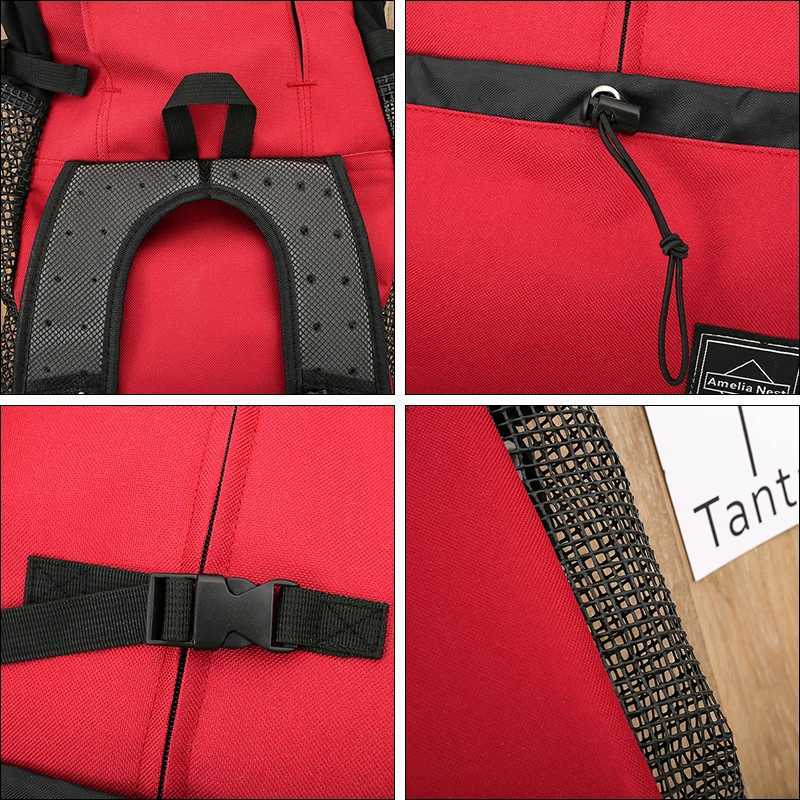 Strong Nylon Dog Carrier Backpack for Small Medium Dogs High Quality Breathable Cycling Backpack for Outdoor Travel Pet Supplies 250205