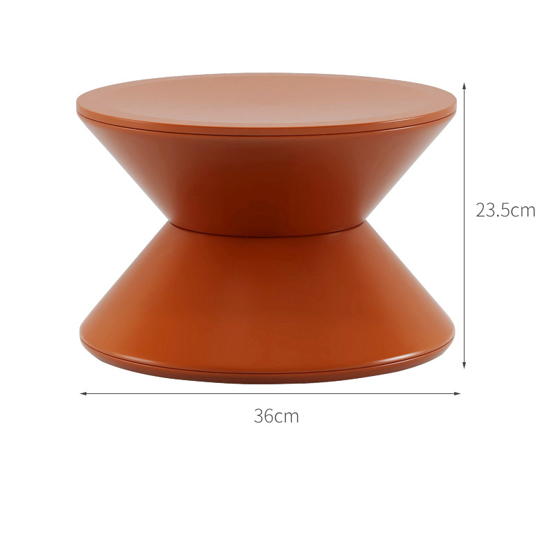 Nordic shoe-changing stool door household living room stool simple children plastic stool creative ins round stool