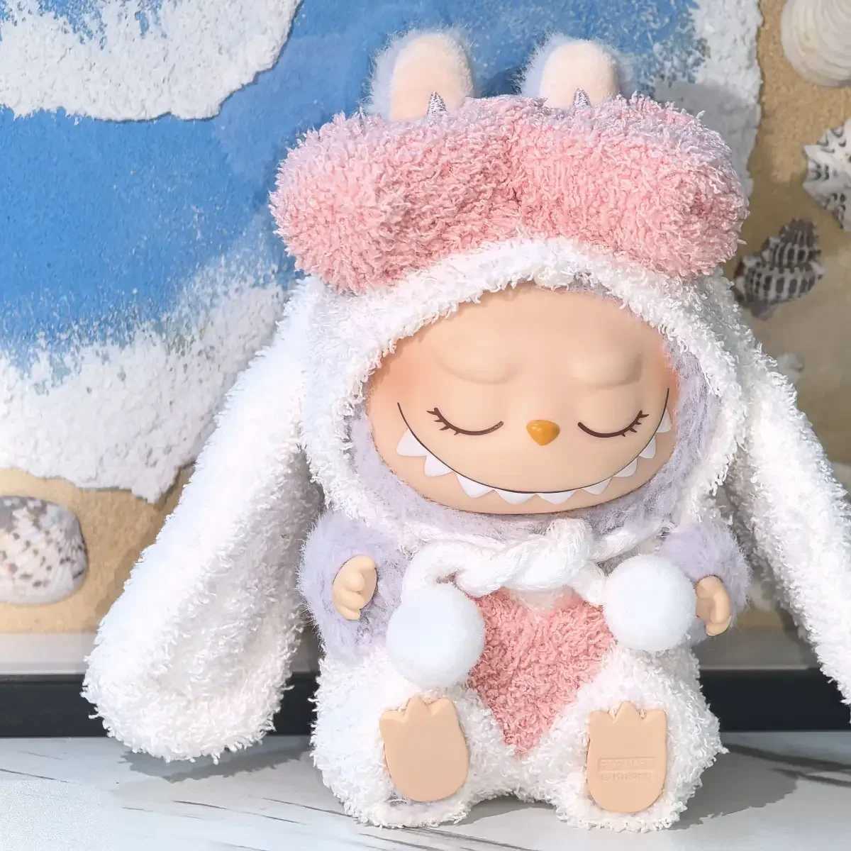 Labubu Doll Clothes Accessories Knitted Cartoon Characters Costumes Stylish Outfits for Labubu Collectibles Labubu Clothing W250301