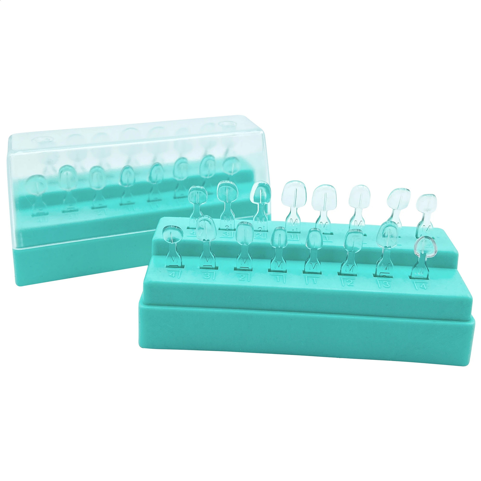 32Pcs Dental Veneer Mould Kit Composite Resin Mold Light Cure Autoclave Anterior Front Teeth Mould Teeth Whitening Tools 250228