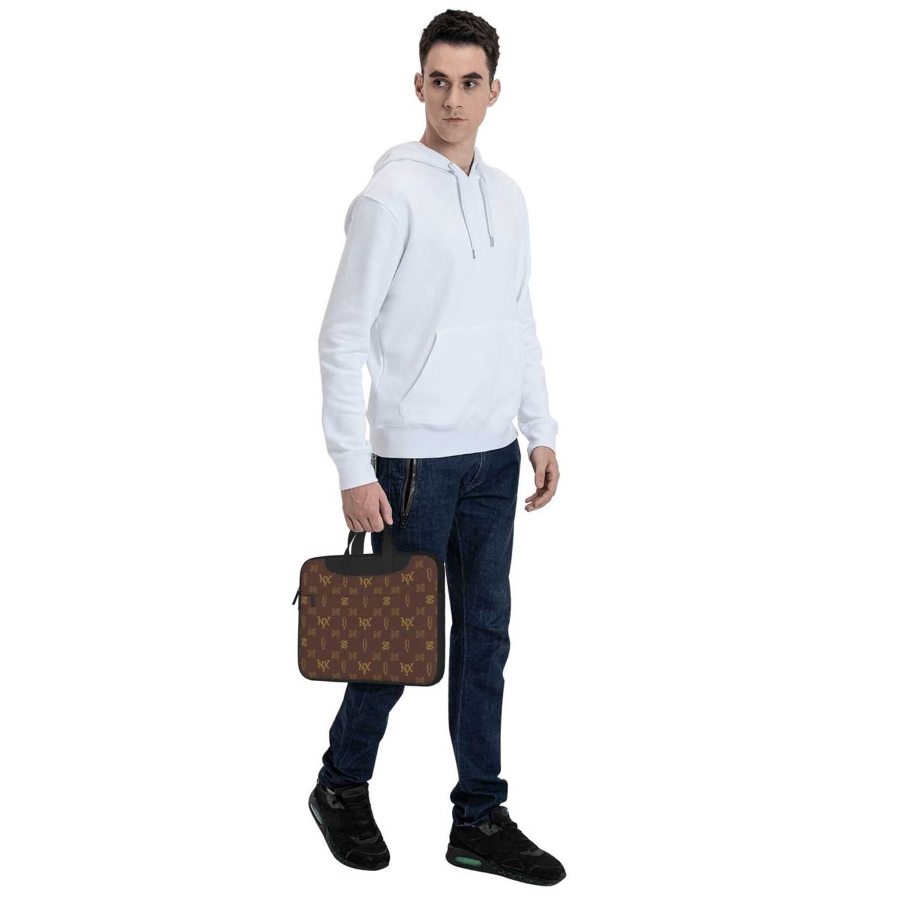 NXY Briefcase Designer Bags Luxury Business Handbag Brown Laptop Bag Notebook Bag Computer Handbags Shoulder Bag Crossbody Bag Work Bag