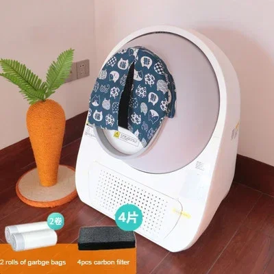 Cat Basin Odor-proof and Dust-proof Door Curtain Matching Curtains for Automatic Cat Litter Box Pet Products