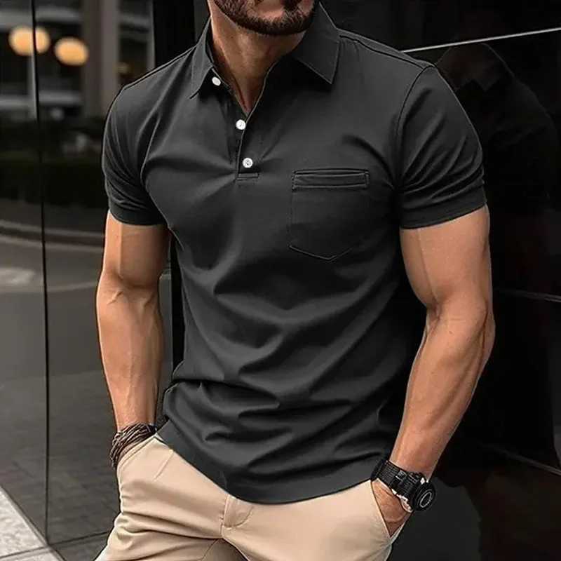 Men s golf shirt fashion 3D T-shirt casual short sleeve POLO shirt summer mens clothing European measurementT250228