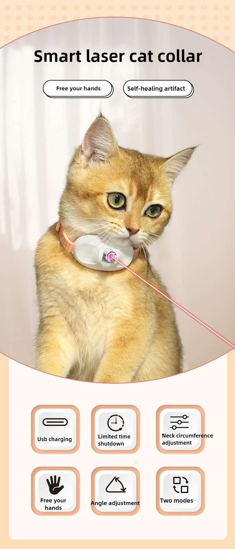 Update Netflix Collar Electric Laser Infrared Teasing Stick To Relieve Boredom Cat Toys Pet Supplies Artifacts