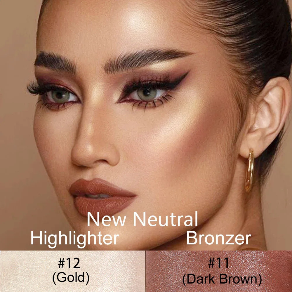 Highlighting Bronzer Stick Bright powder blusher concealer Makeup for lasting correction of nose shadow contour y250219