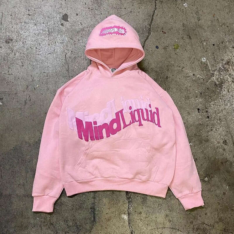 Fashion Letter Printed Men's and Women's Loose Hoodie gift for man