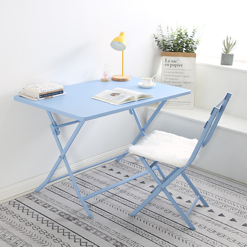 Simple office desk student study desk desk home desktop computer table simple leisure folding small table