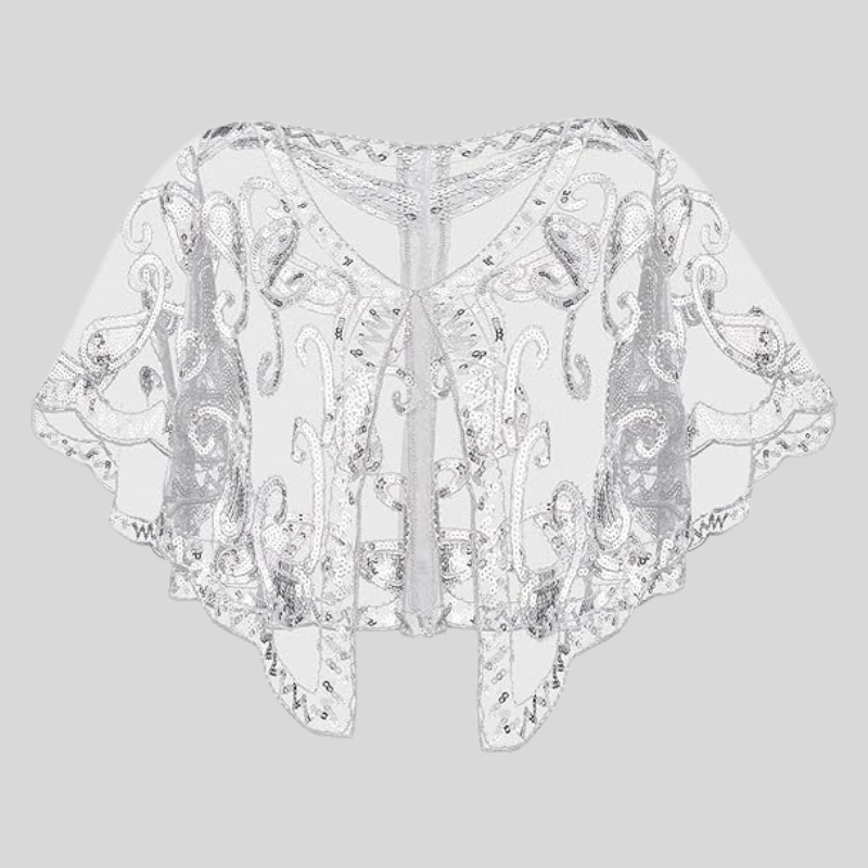 New arrival1920s European and American retro sequined beaded shawl women's dress small vest versatile small coat