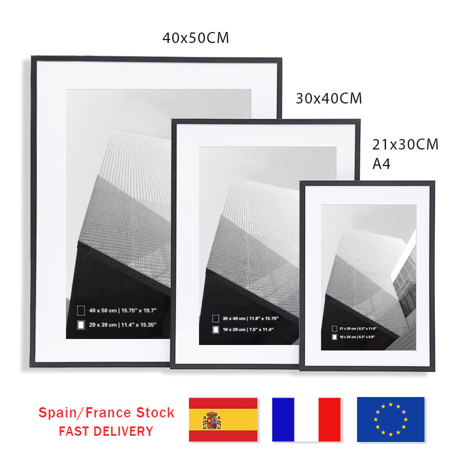 Modern Minimalist Aluminum Picture Frame - Durable & Stylish Design